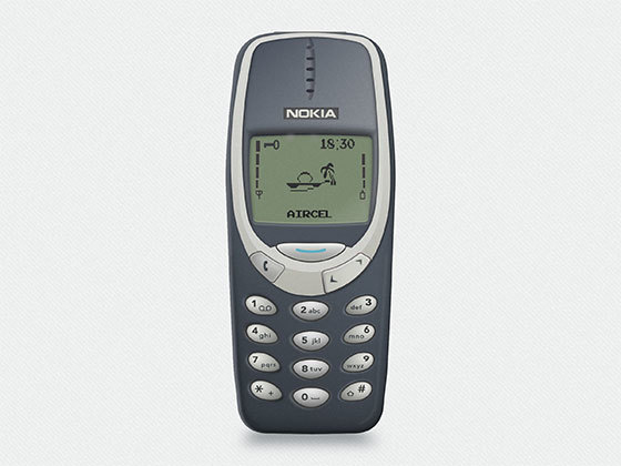 Nokia 3310 手机模型