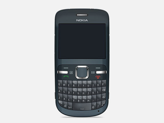Nokia C3-00 手机模型
