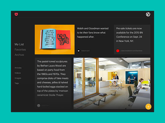 阅读苹果桌面应用 Pocket Mac App