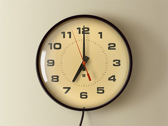 写实挂钟