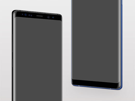 三星 Galaxy Note8 手机模型