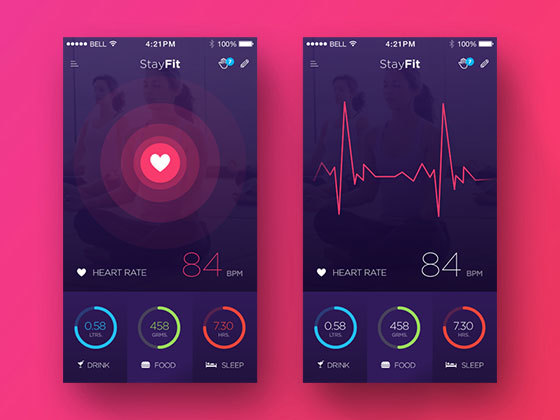 健康数据应用 Stayfit Health App