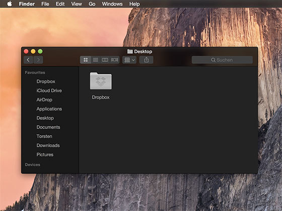 Yosemite Dark Finder 暗黑文件窗口UI