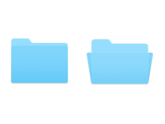 Yosemite Folders 文件夹