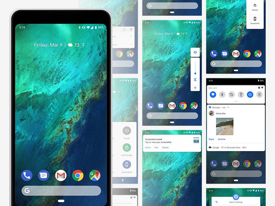 Android Pie 系统界面包