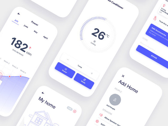 Cahome 智能家居应用界面