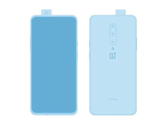 OnePlus 7 Pro 线框模型