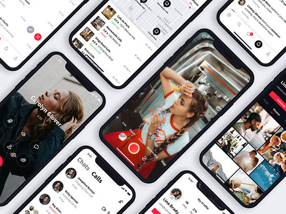 Sienna 社交应用界面