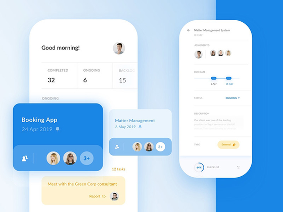 团队管理应用界面