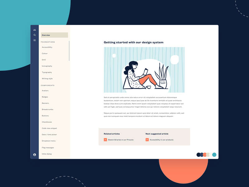 笔记文档系统用户界面