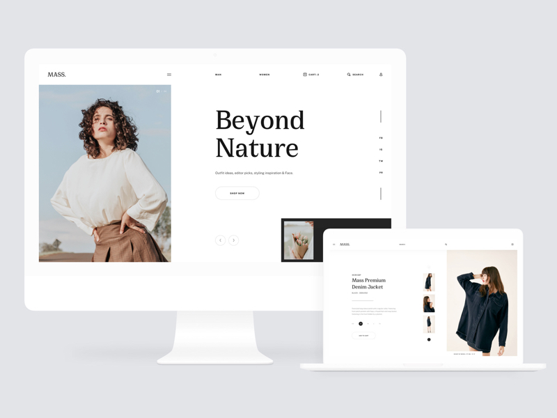 简洁时尚优雅的登陆页面