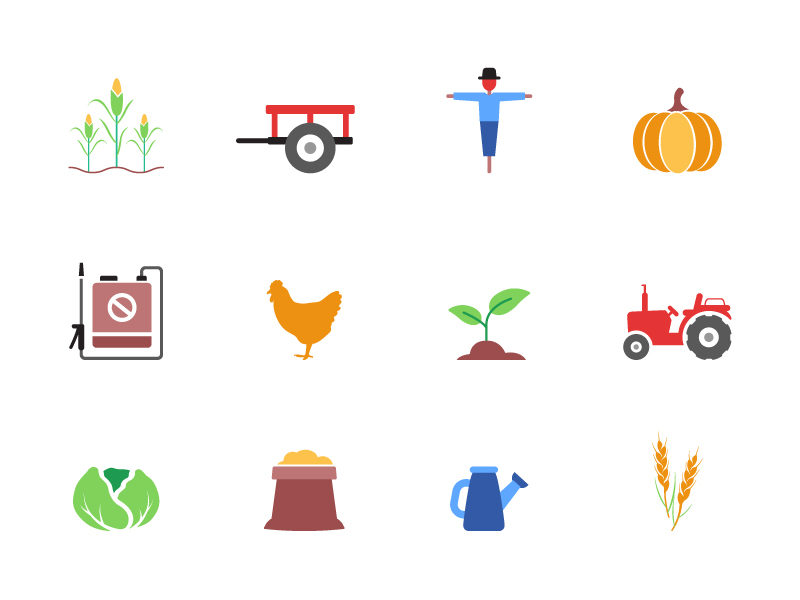 50 枚农业主题图标